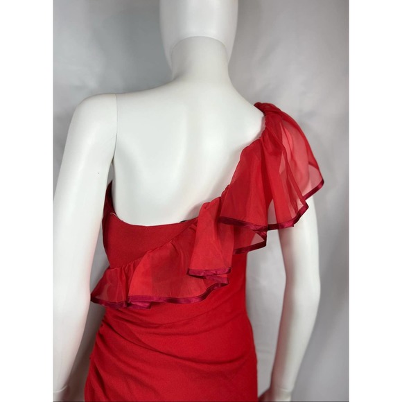 1990's Red Flaminco Dress - Picture 7 of 10